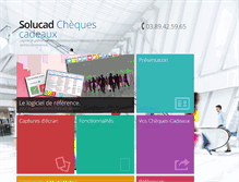 Tablet Screenshot of logiciel-cheques-cadeaux.com